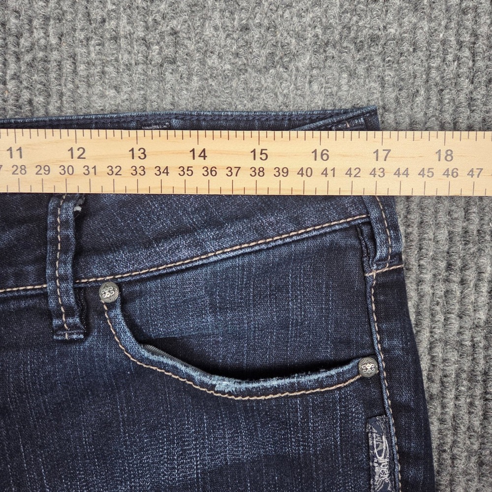 Silver Jeans Co Suki Bootcut Jeans Womens 16P Short Dark Wash Stretch Denim - Picture 5 of 10